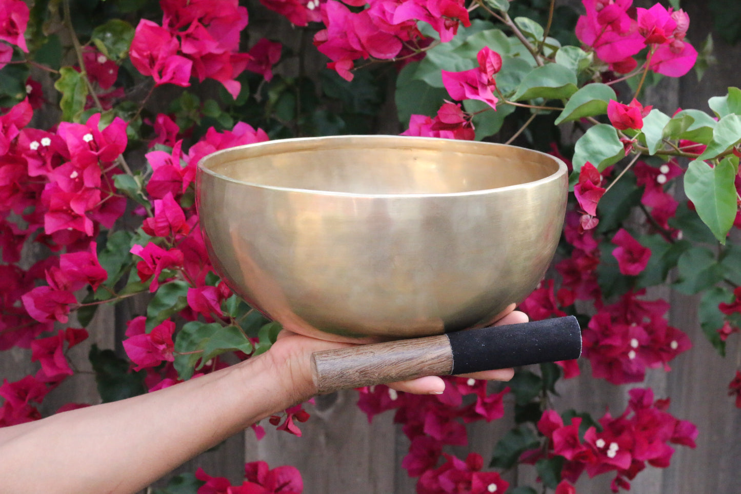 Handmade Tibetan singing bowl set from 6 to 16 inches for sound healing, meditation, yoga, and mindfulness.