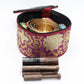 Set of Seven High Sided Tibetan Singing Bowl