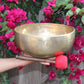 Handmade Tibetan singing bowl set from 6 to 16 inches for sound healing, meditation, yoga, and mindfulness.