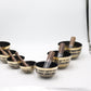Set of Seven High Sided Tibetan Singing Bowl