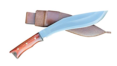 11" Official Afghan Force Issued Kukri - Authentic Full Tang Blade Khukuri - Hand Forged EGKH Factory Outlet in Nepal - High Graded Carbon Steel Survival Hunting Knives