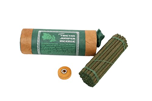 Ancient Tibetan Juniper Incense - for Mediation, Yoga, Prayer, Aromatic Medicine, Stress Reliever, Calmness (1)