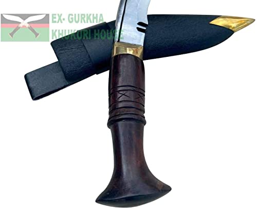 5" Blade Biltong Kukri - Carbon Steel Hand Forged Blade Kitchen Knives - EGKH Factory Outlet in Nepal - Ready to use - Balance water tempered Sharpen Edge Khukuri