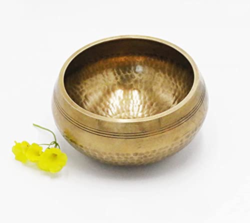 Tibetan Singing Bowl Set-For Meditation, Yoga, Sound Therapy, Spiritual Healing, Prayer, Mind and Body Relaxation (4.5")