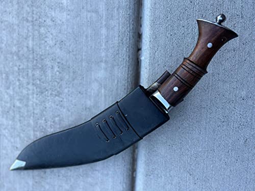 Kukri Manufacturer - 11" Full Tang Blade WW Historic Khukuri - Traditional Hand Forged Sharpen Blade - EGKH Factory Outlet in Nepal - Ready to use Outdoor - Balance water tempered - High Carbon Steel