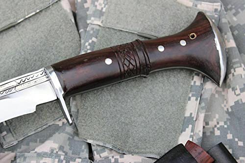 18" Sirupate Superior Light Version Full Tang Kukri - High Carbon Steel Khukuri Large Size Blade - EGKH Factory Outlet in Nepal - Ready to use Outdoor Knives - Balance water tempered Edge