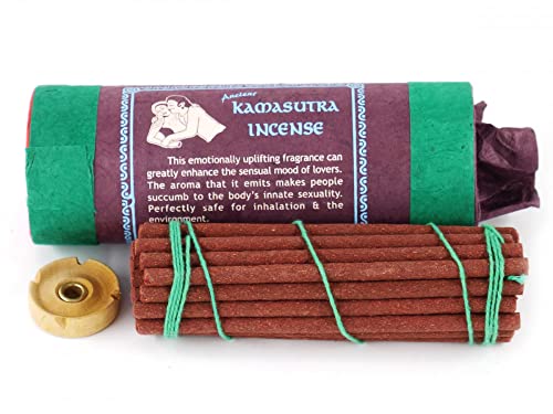 Ancient Tibetan Kamasutra Incense - for Mediation, Yoga, Prayer, Aromatic Medicine, Stress Reliever, Calmness