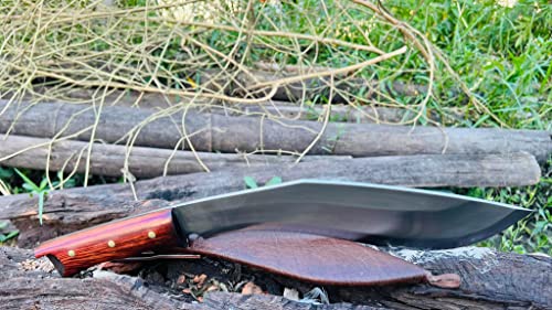 11" Official Afghan Force Issued Kukri - Authentic Full Tang Blade Khukuri - Hand Forged EGKH Factory Outlet in Nepal - High Graded Carbon Steel Survival Hunting Knives