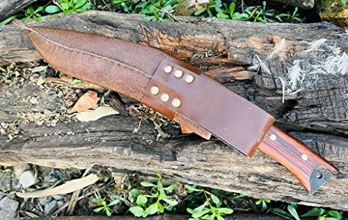 11" Official Afghan Force Issued Kukri - Authentic Full Tang Blade Khukuri - Hand Forged EGKH Factory Outlet in Nepal - High Graded Carbon Steel Survival Hunting Knives