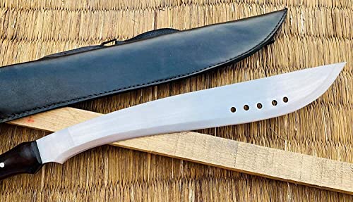 Large Kukri - 20" Book of Eli Machete - Khukuri - EGKH Factory Outlet in Nepal - Ready to use Outdoor Knives - Balance Water Tempered Blade - Sword