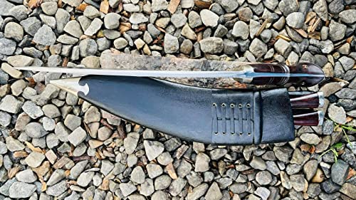 Kukri Wholesale - 13" Authentic 2 Fullers Full Tang Blade - Traditional Historic Khukuri - Hand Forged EGKH Balance water tempered Edge Knives - High Carbon Steel Bush Crafting