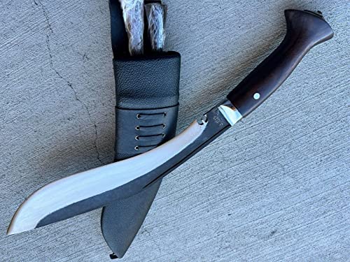 Gurkha Nepal Hand-forged 2 fuller Iraqi Khukuri Kukri Knife Full-Tang offers 13