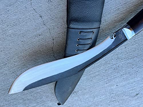 Kukri Supplier - 11″ Traditional Farmer Daily Work Rust Free Khukuri - Hand Forged Full Tang Sharpen Blade - EGKH Factory Outlet in Nepal - High Carbon Steel Knives