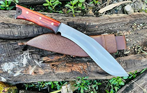 11" Official Afghan Force Issued Kukri - Authentic Full Tang Blade Khukuri - Hand Forged EGKH Factory Outlet in Nepal - High Graded Carbon Steel Survival Hunting Knives