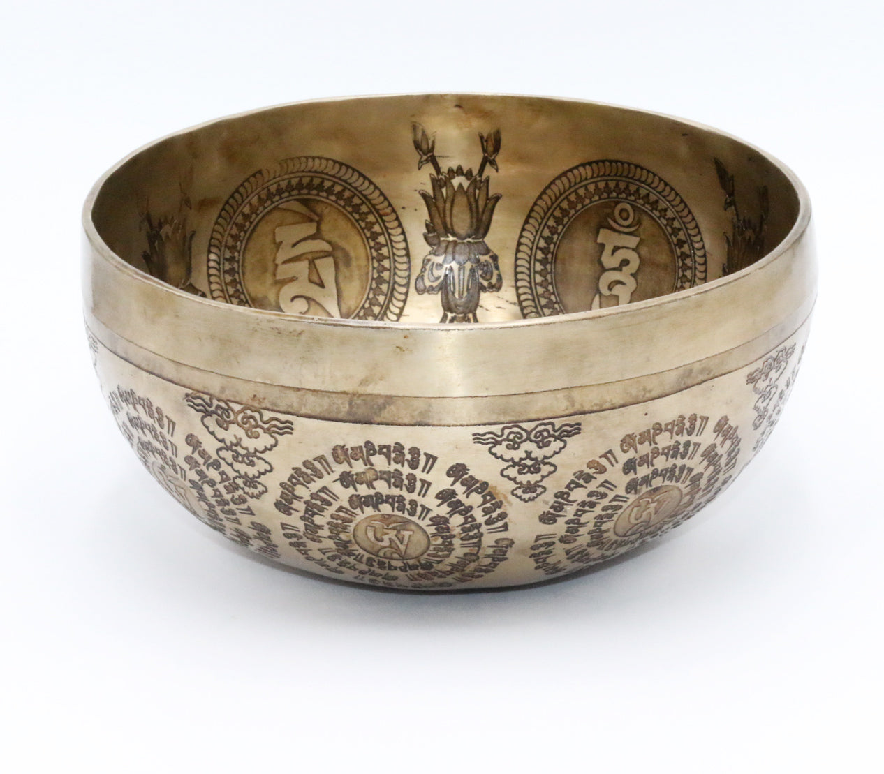 Bodhisattva (Avalokitesharva) Singing Bowl by Singing Bowls House Nepal