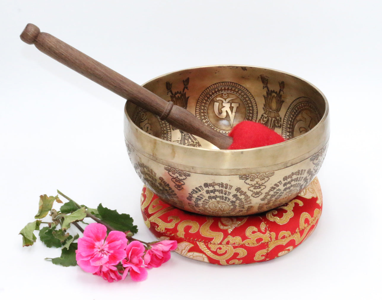 Bodhisattva (Avalokitesharva) Singing Bowl by Singing Bowls House Nepal